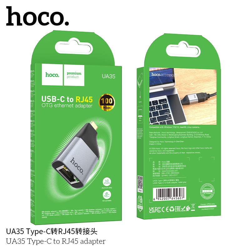 HD_SYNC:UA35 Type-C to RJ45 adapter