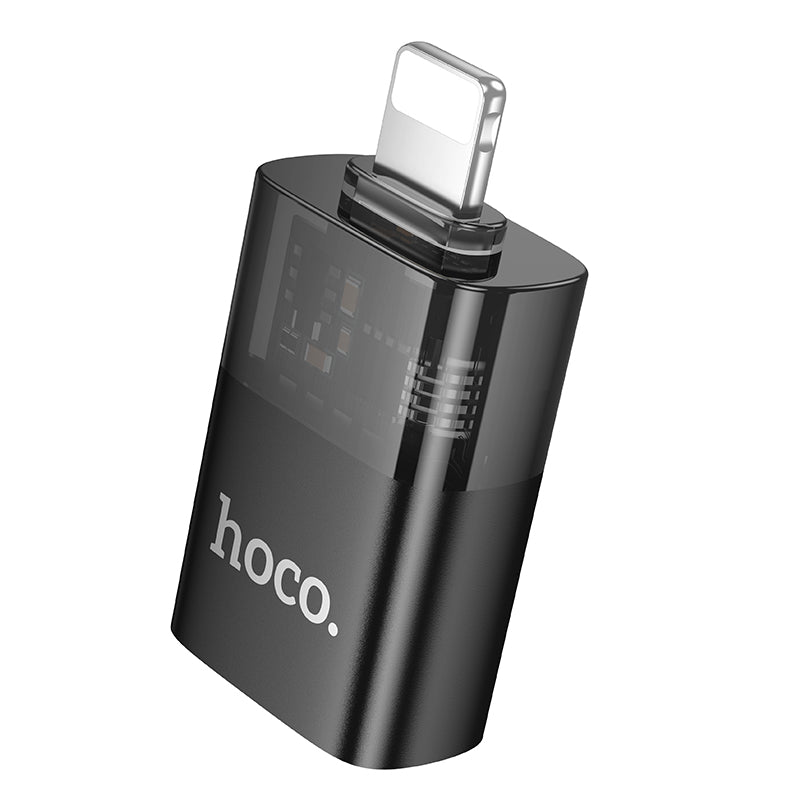HD_SYNC:UA36 iP male to USB female OTG transparent adapter