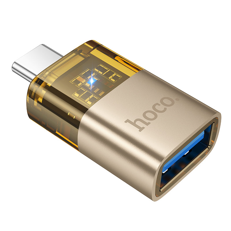 HD_SYNC:UA36B C male to USB female OTG transparent adapter