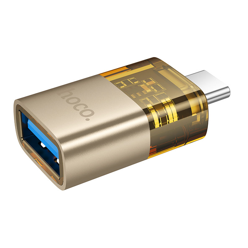 HD_SYNC:UA36B C male to USB female OTG transparent adapter
