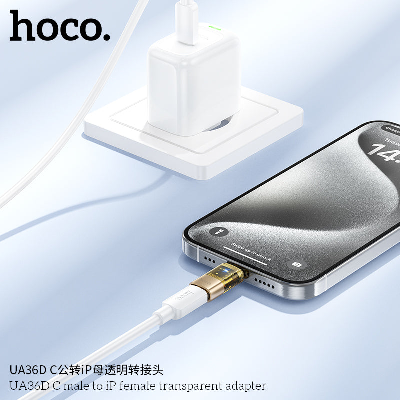 HD_SYNC:UA36D C male to iP female transparent adapter