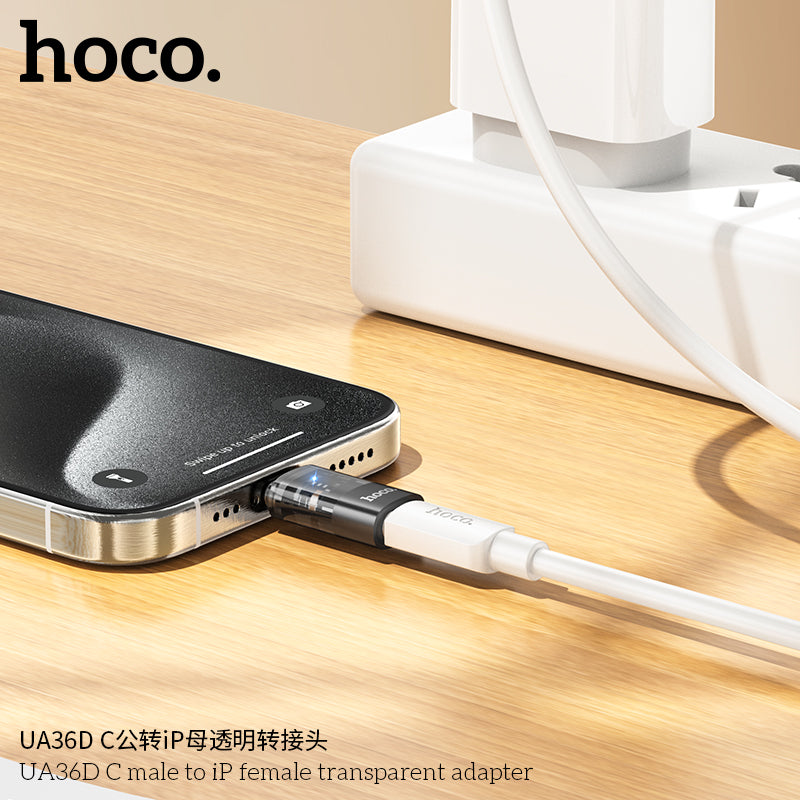 HD_SYNC:UA36D C male to iP female transparent adapter