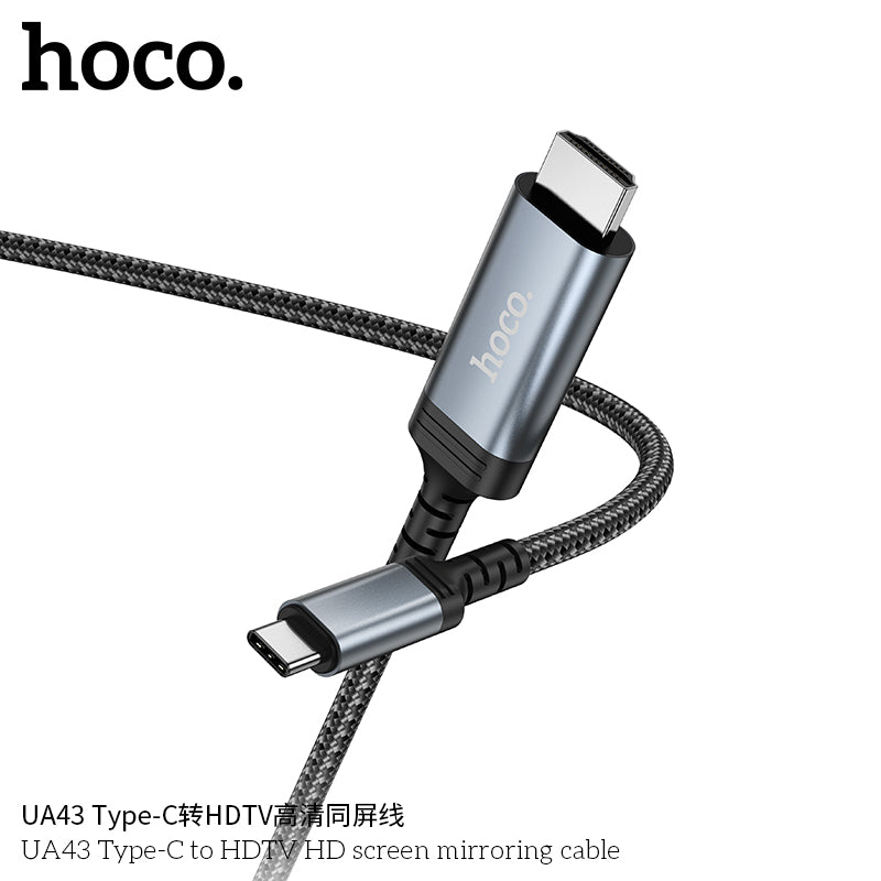 HD_SYNC:UA43 Type-C to HDTV HD screen mirroring cable