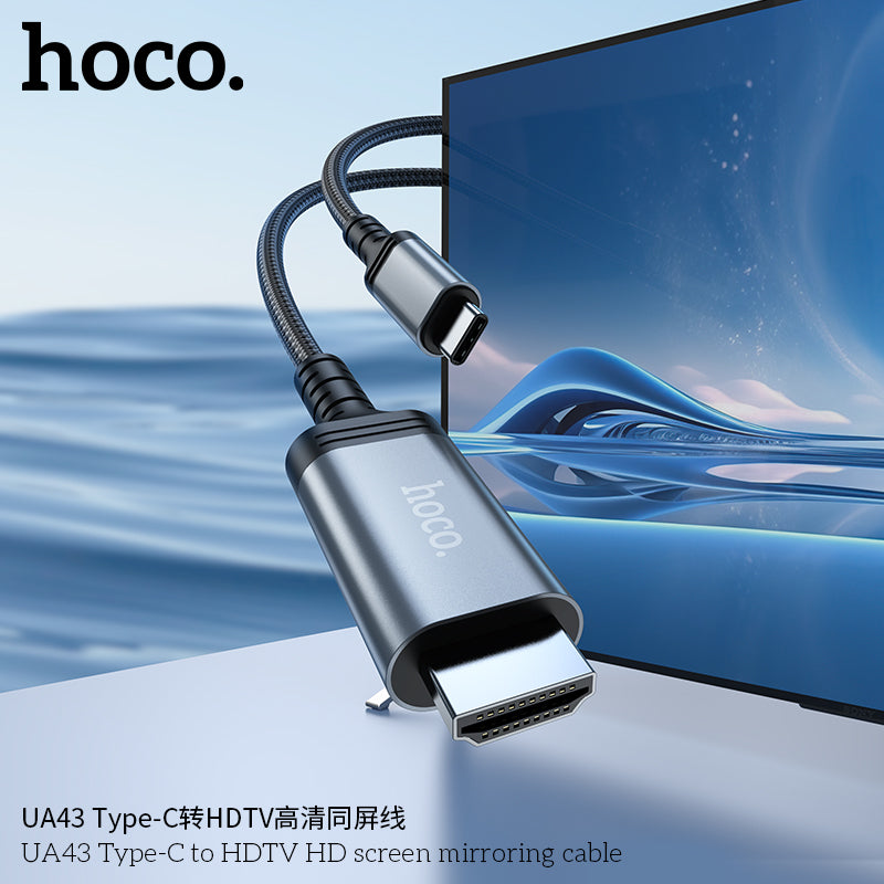 HD_SYNC:UA43 Type-C to HDTV HD screen mirroring cable