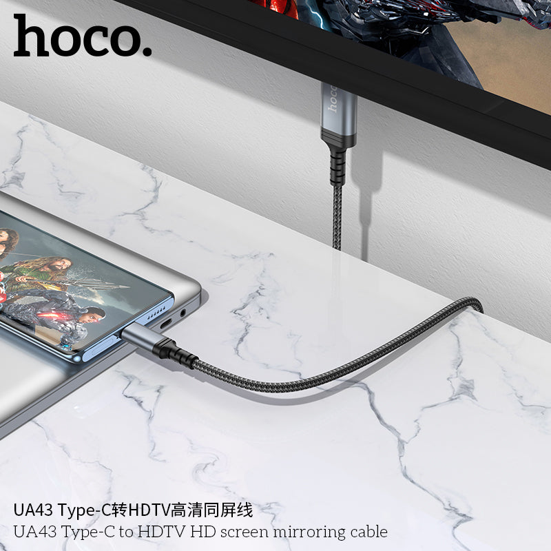 HD_SYNC:UA43 Type-C to HDTV HD screen mirroring cable