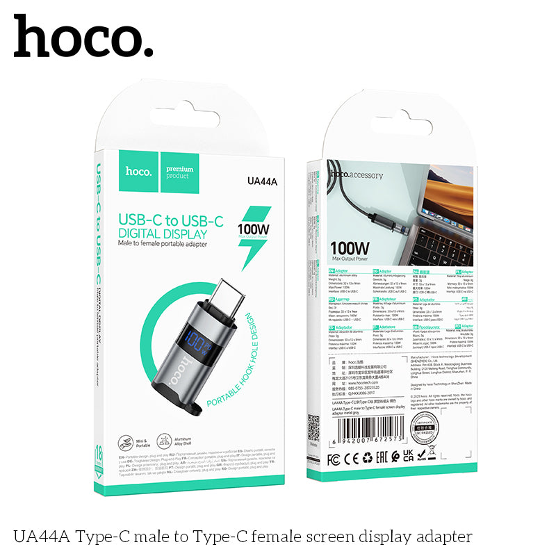 HD_SYNC:UA44A Type-C male to Type-C female screen display adapter