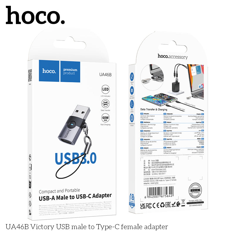 HD_SYNC:UA46B Victory USB male to Type-C female adapter