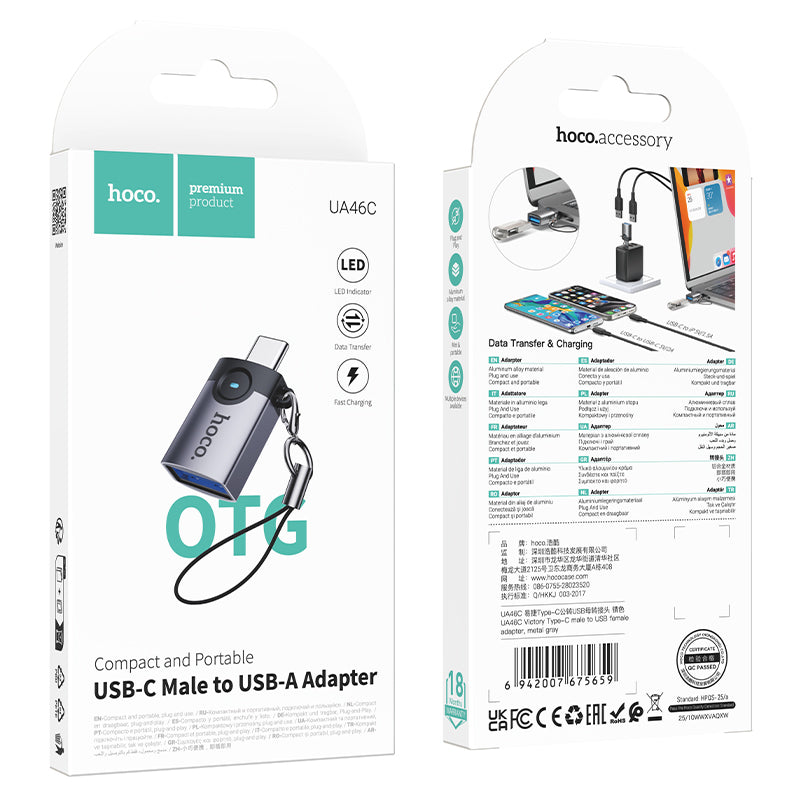 HD_SYNC:UA46C Victory Type-C male to USB female adapter