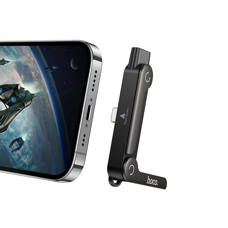 HD_SYNC:UA47 iP male to Type-C female holder-adapter