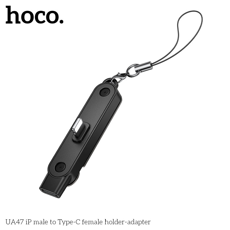 HD_SYNC:UA47 iP male to Type-C female holder-adapter