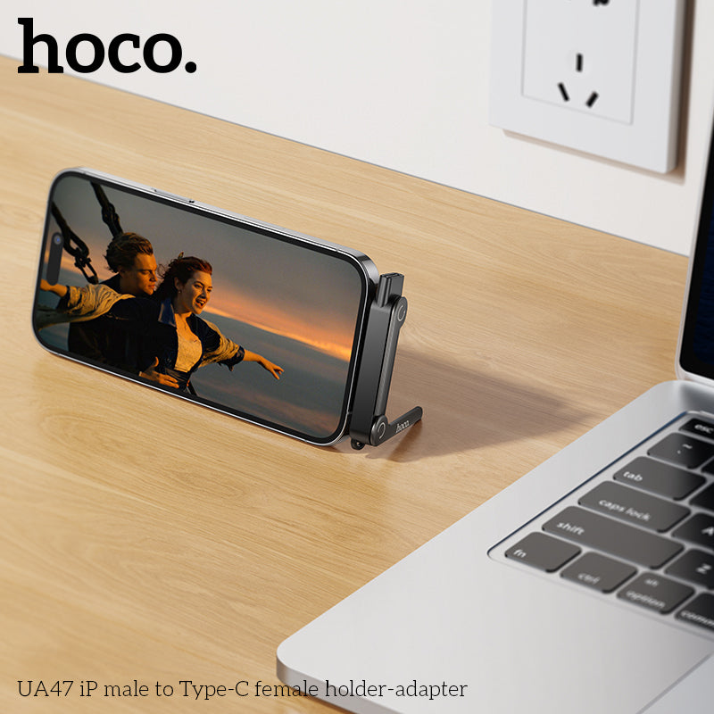 HD_SYNC:UA47 iP male to Type-C female holder-adapter