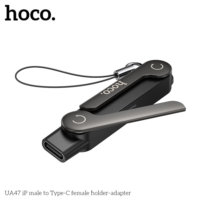 HD_SYNC:UA47 iP male to Type-C female holder-adapter