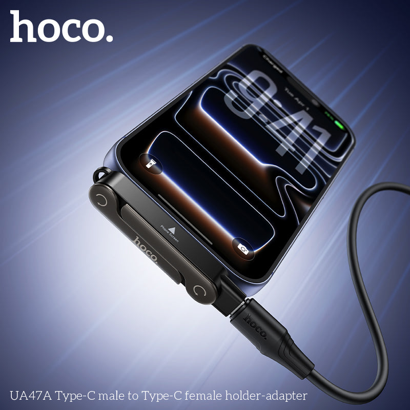 HD_SYNC:UA47A Type-C male to Type-C female holder-adapter