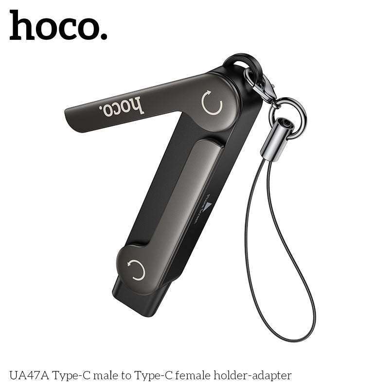 HD_SYNC:UA47A Type-C male to Type-C female holder-adapter
