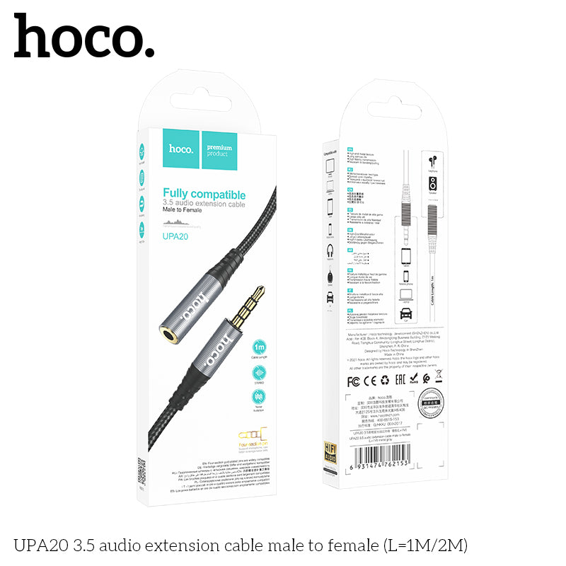 HD_SYNC:UPA20 3.5 audio extension cable male to female(L=2M)