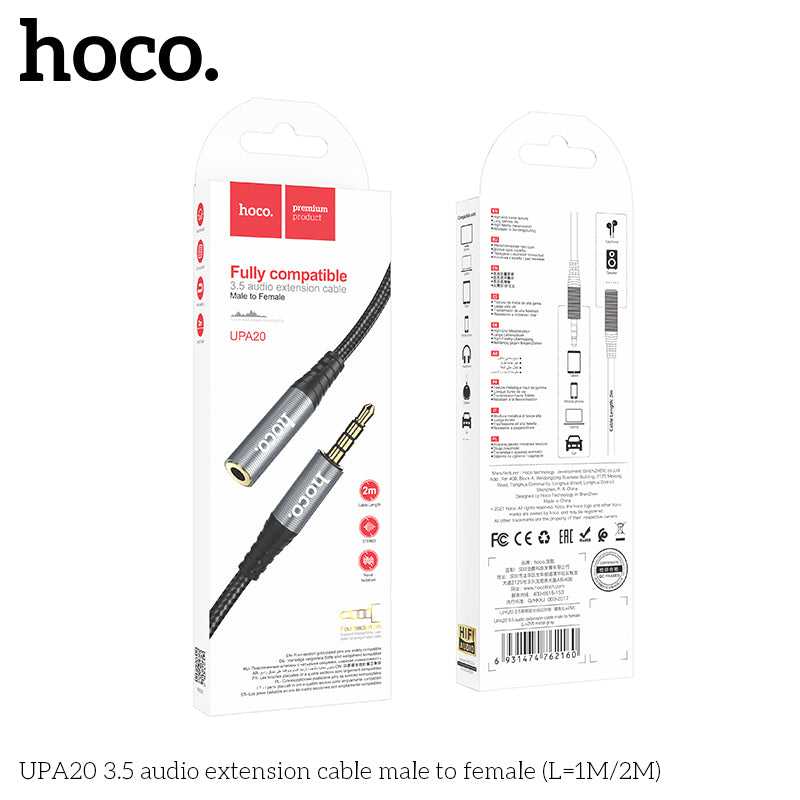 HD_SYNC:UPA20 3.5 audio extension cable male to female(L=2M)