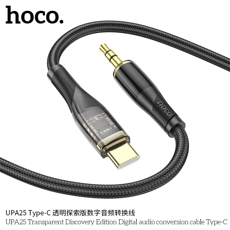 HD_SYNC:UPA25 Transparent Discovery Edition Digital audio conversion cable Type-C