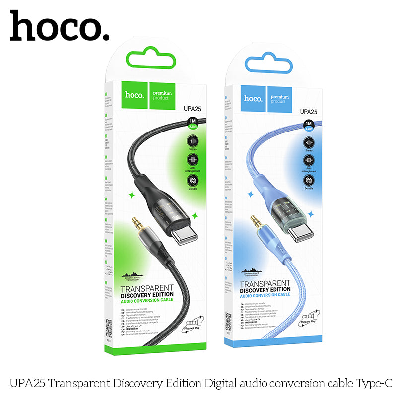 HD_SYNC:UPA25 Transparent Discovery Edition Digital audio conversion cable Type-C