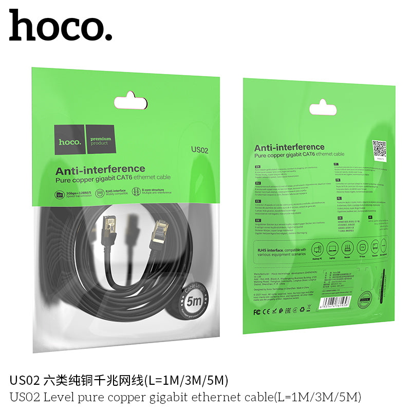 HD_SYNC:US02 Pure copper CAT6 gigabit Ethernet cable (L=3M)