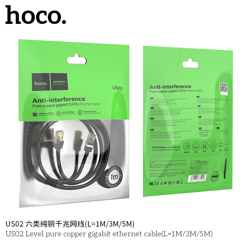 HD_SYNC:US02 Pure copper CAT6 gigabit Ethernet cable (L=1M)