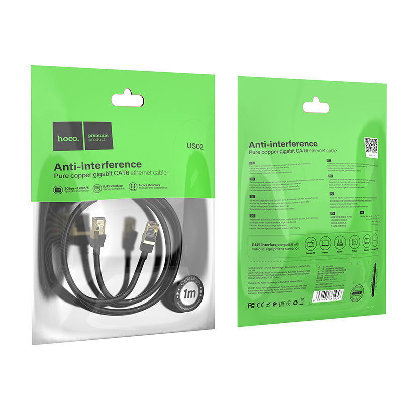 HD_SYNC:US02 Pure copper CAT6 gigabit Ethernet cable (L=1M)