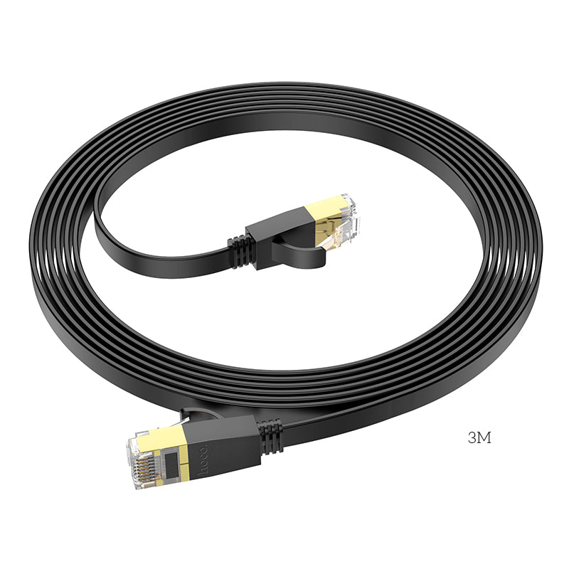 HD_SYNC:US07 General pure copper flat network cable(L=3M)
