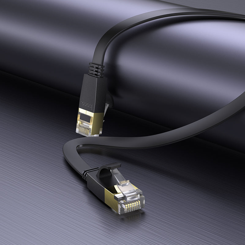 HD_SYNC:US07 General pure copper flat network cable(L=5M)