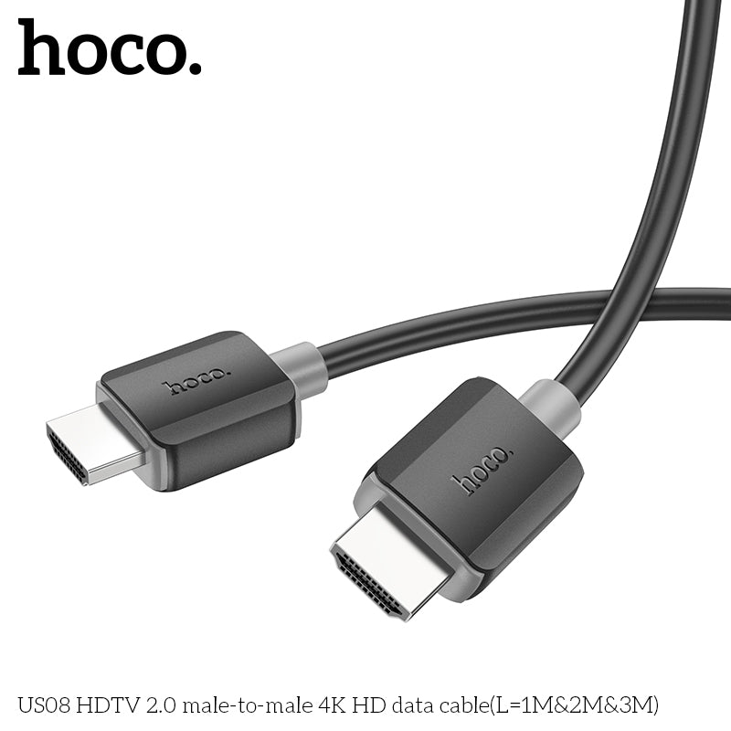 HD_SYNC:US08 HDTV 2.0 male-to-male 4K HD data cable(L=3M)
