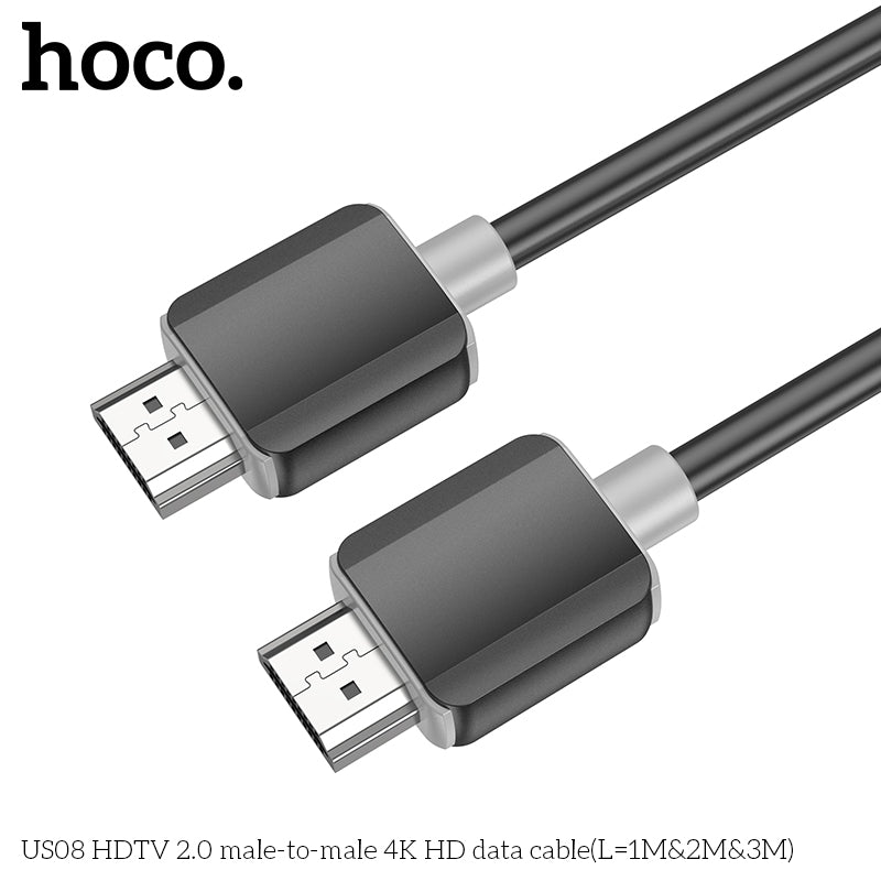 HD_SYNC:US08 HDTV 2.0 male-to-male 4K HD data cable(L=1M)