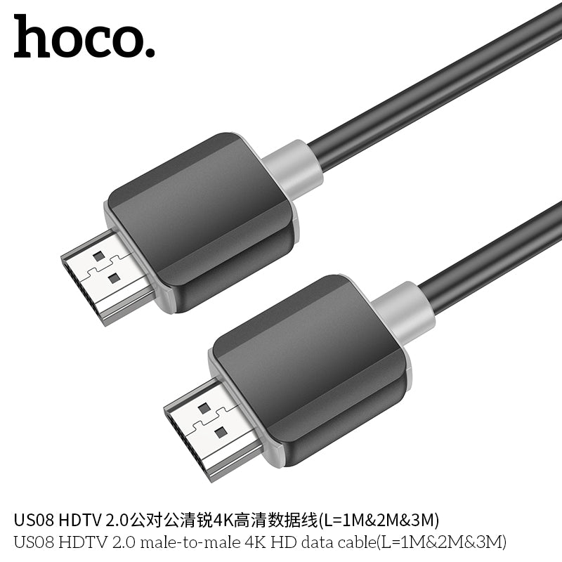 HD_SYNC:US08 HDTV 2.0 male-to-male 4K HD data cable(L=3M)