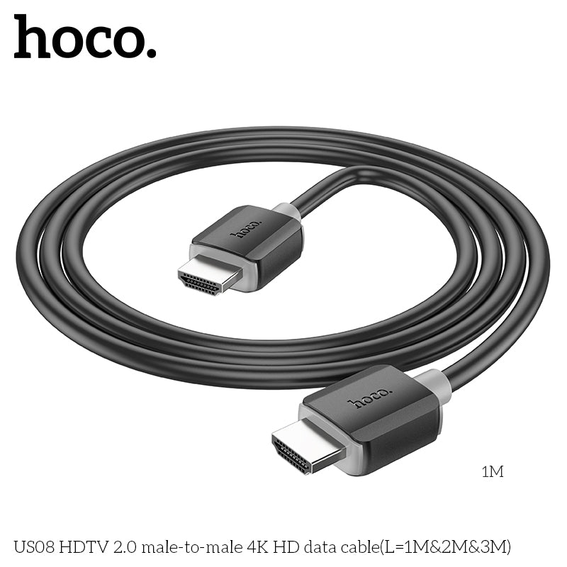 HD_SYNC:US08 HDTV 2.0 male-to-male 4K HD data cable(L=3M)