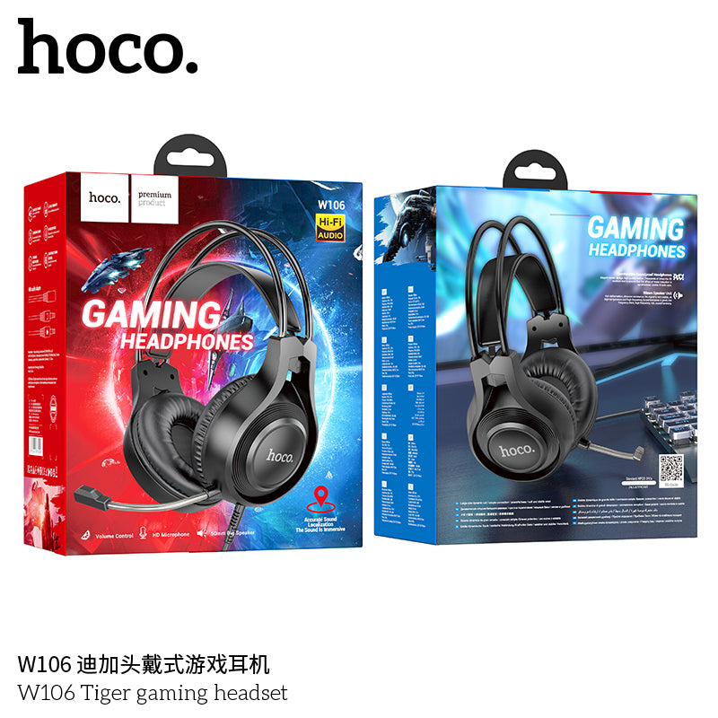 HD_SYNC:W106 Tiger gaming headset