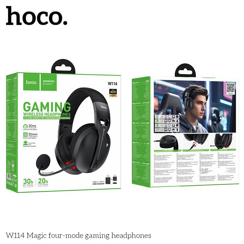 HD_SYNC:W114 Magic four-mode gaming headphones