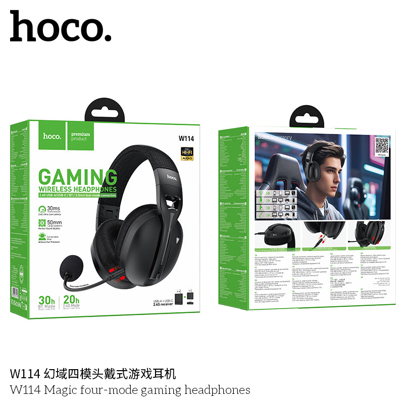 HD_SYNC:W114 Magic four-mode gaming headphones