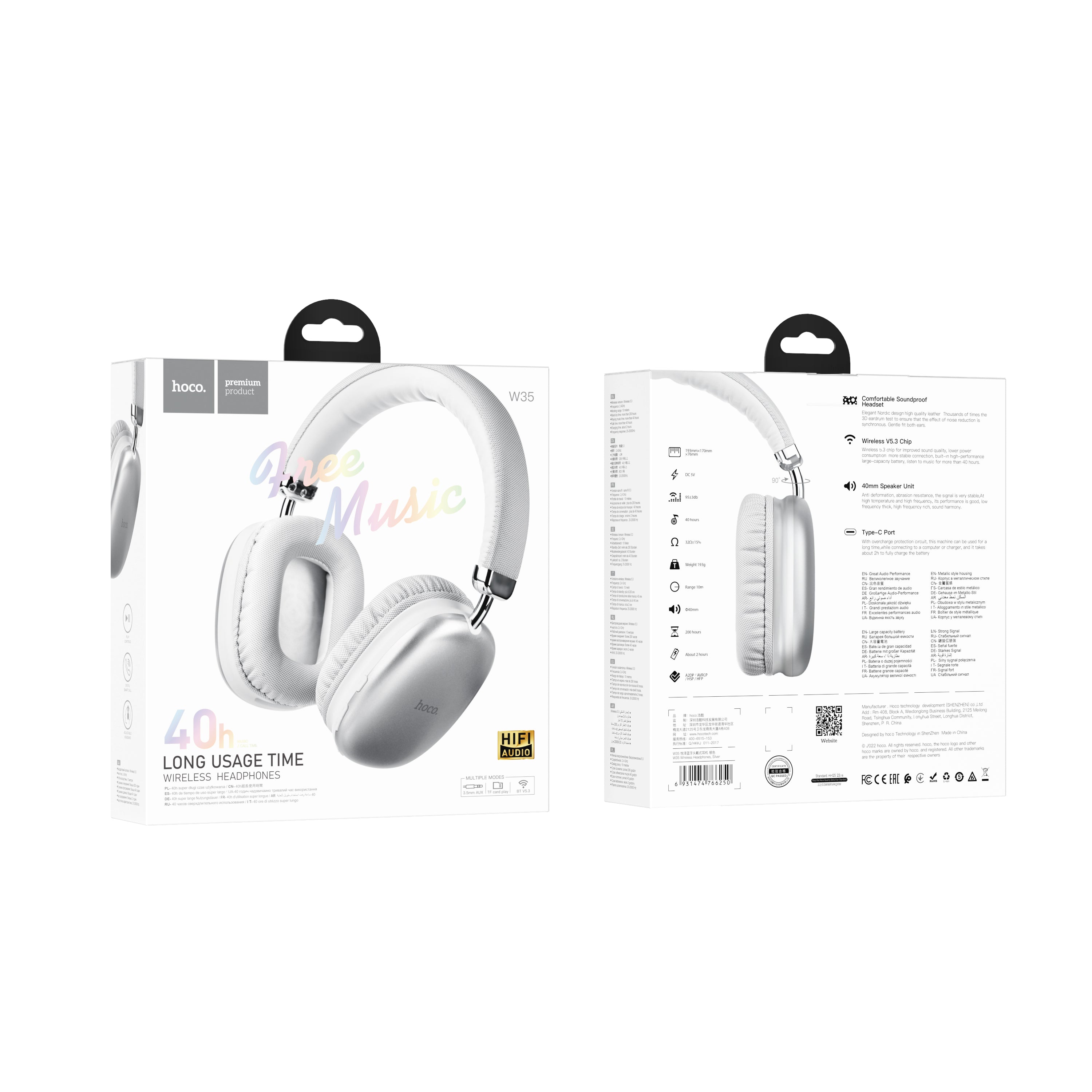 HD_SYNC:W35 Max Joy BT headphones