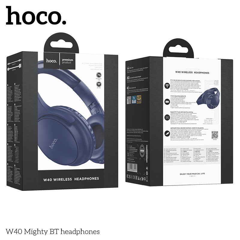HD_SYNC:W40 Mighty BT headphones