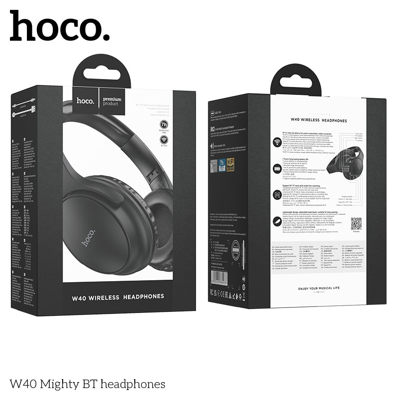 HD_SYNC:W40 Mighty BT headphones