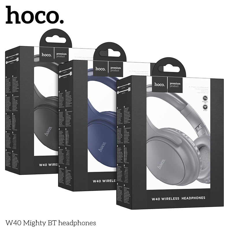 HD_SYNC:W40 Mighty BT headphones
