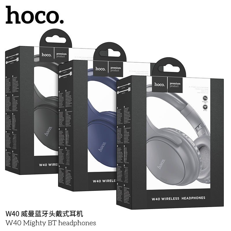 HD_SYNC:W40 Mighty BT headphones