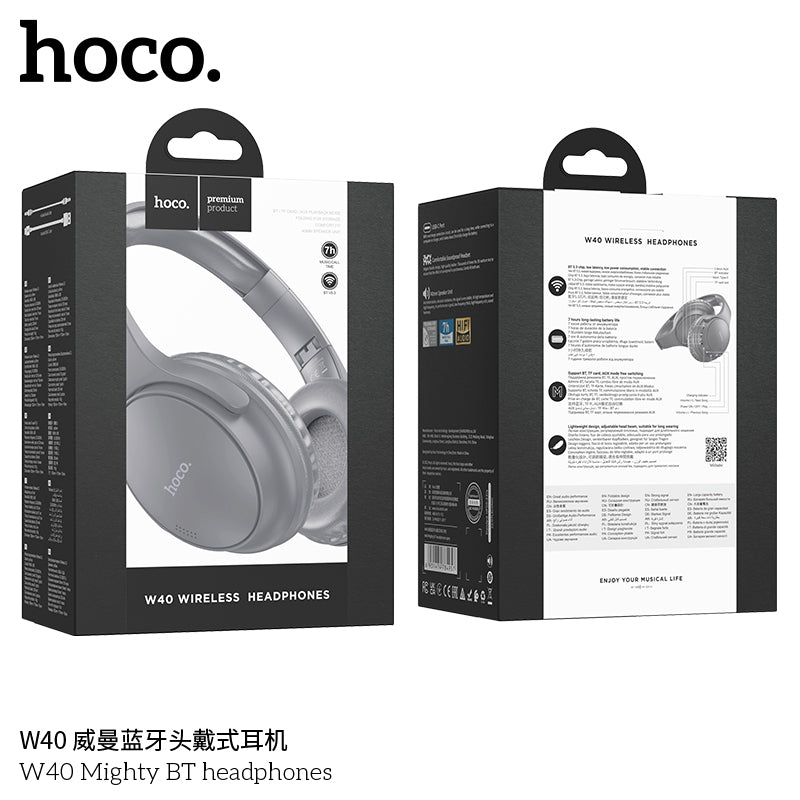 HD_SYNC:W40 Mighty BT headphones