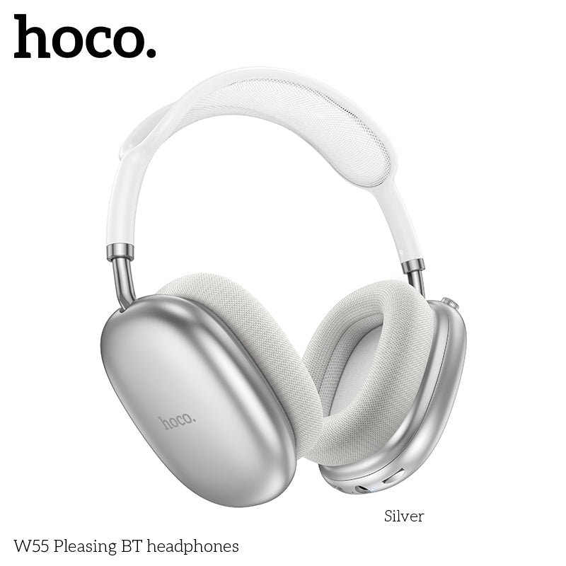 HD_SYNC:W55 Plus Happiness ANC noise reduction BT headphones