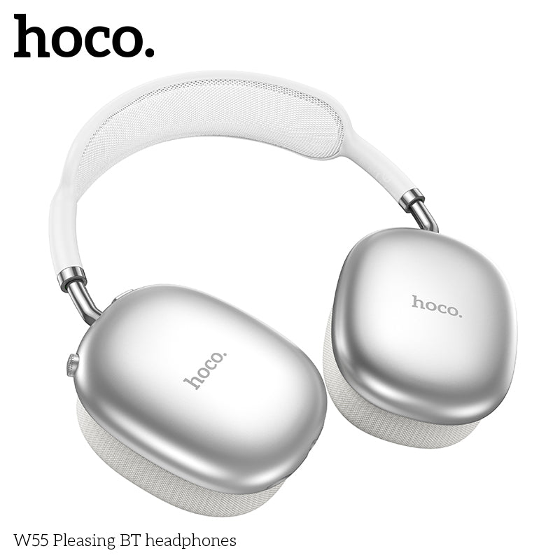 HD_SYNC:W55 Plus Happiness ANC noise reduction BT headphones