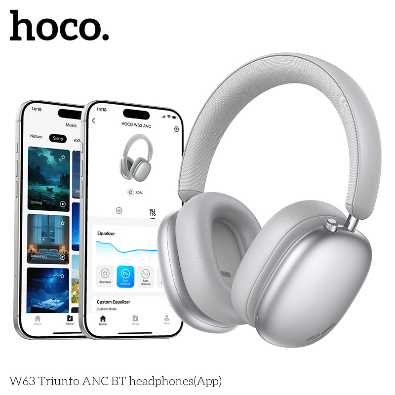 HD_SYNC:W63 Triunfo ANC BT headphones(App)