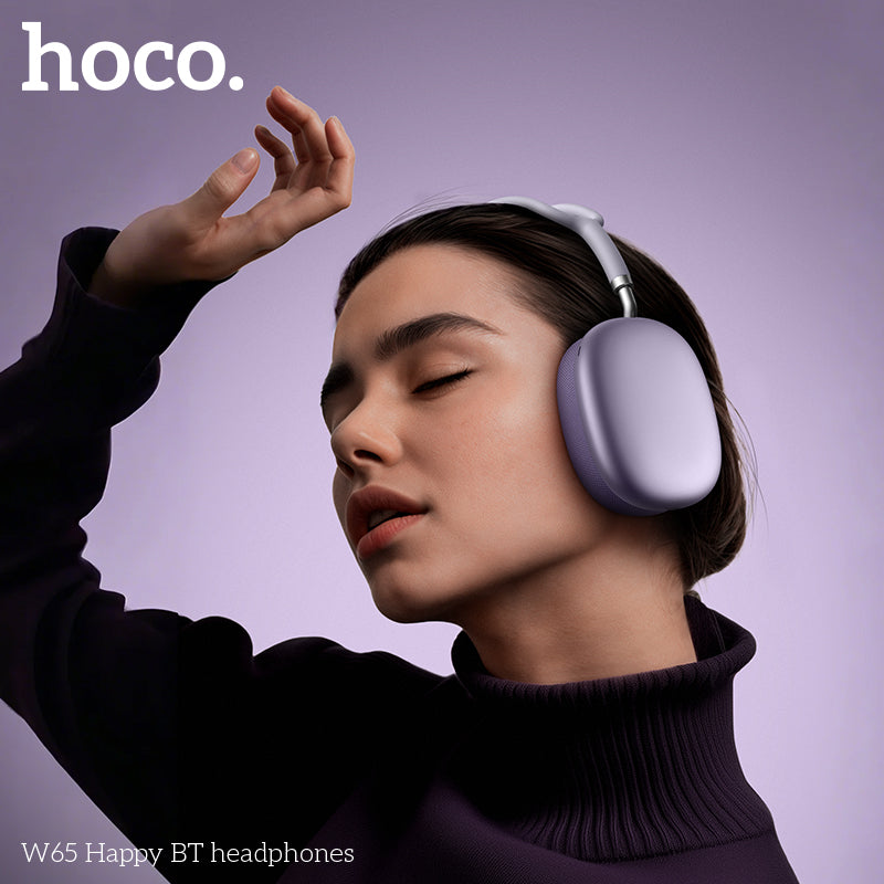 HD_SYNC:W65 Plus Happy ANC BT headphones