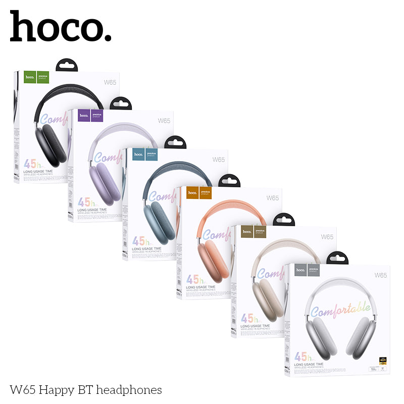 HD_SYNC:W65 Plus Happy ANC BT headphones