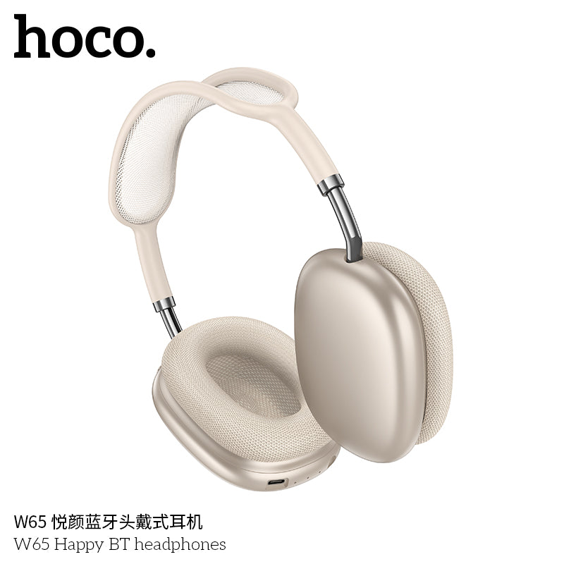 HD_SYNC:W65 Plus Happy ANC BT headphones