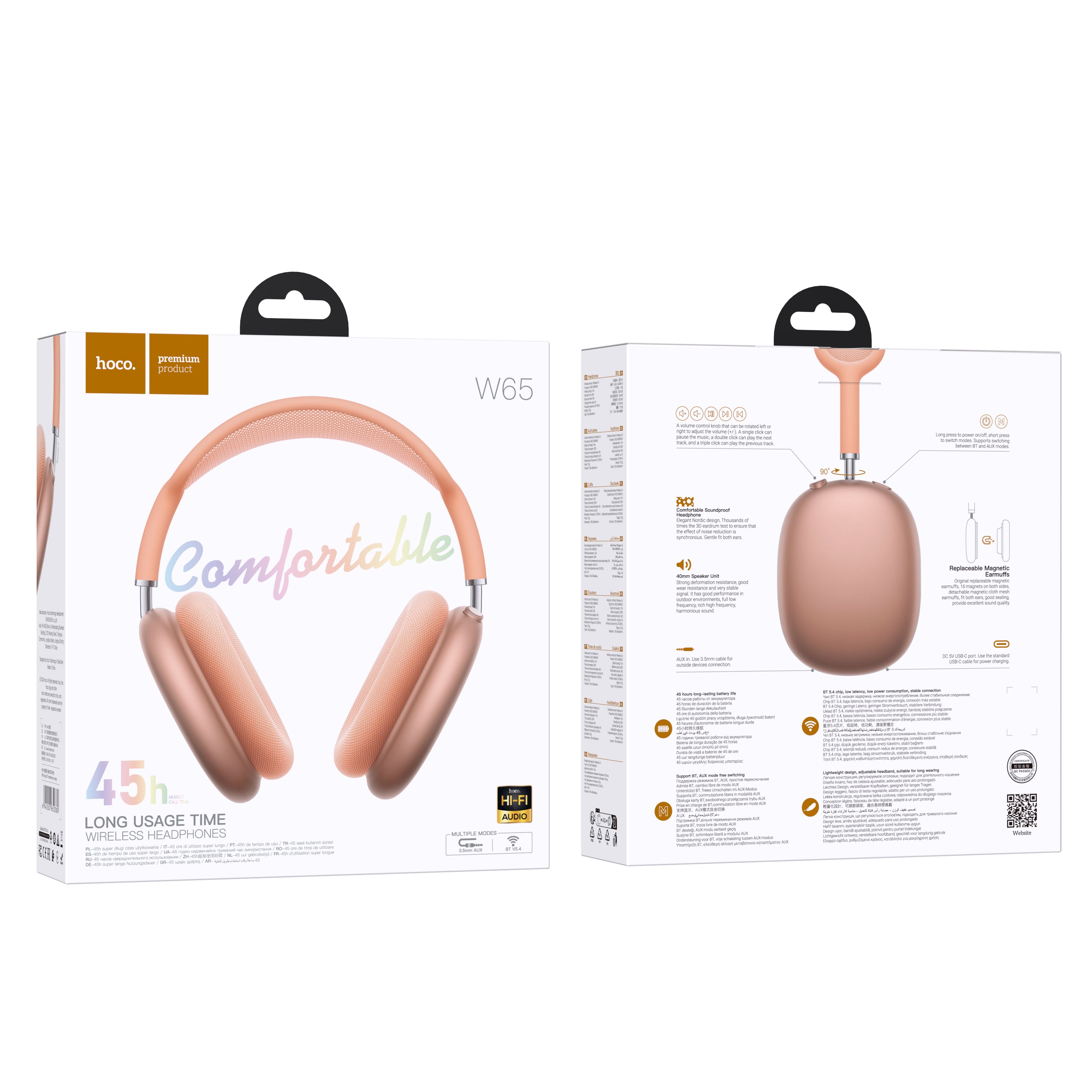 HD_SYNC:W65 Happy BT headphones