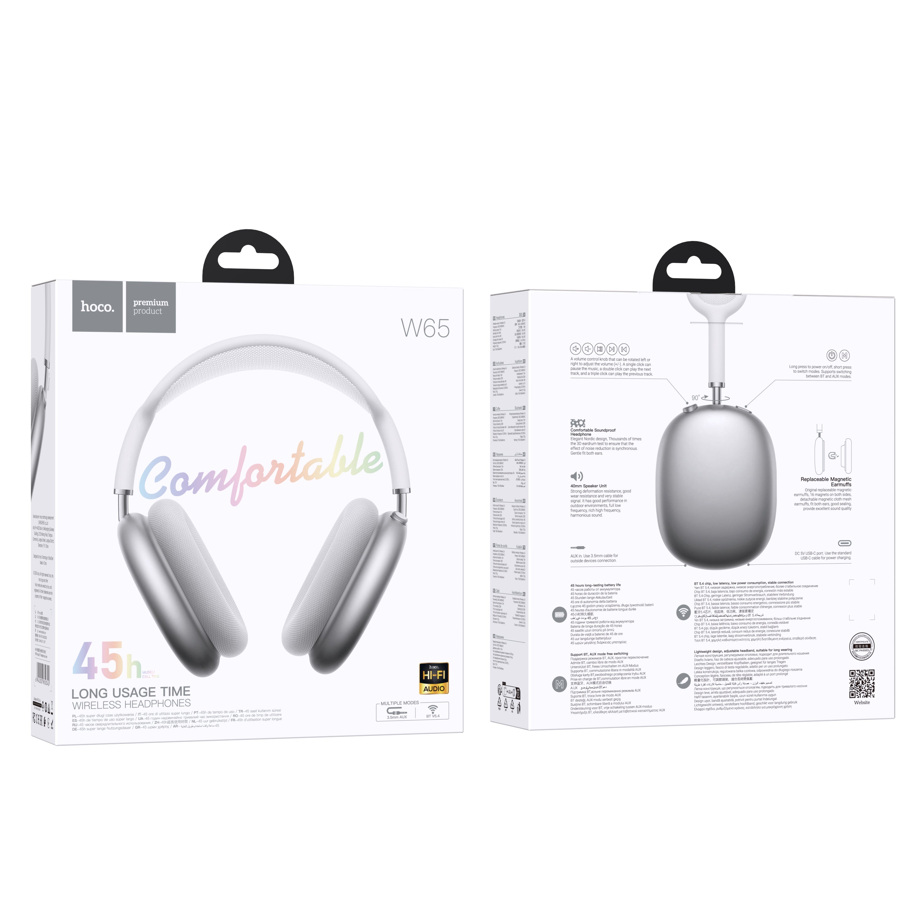 HD_SYNC:W65 Happy BT headphones