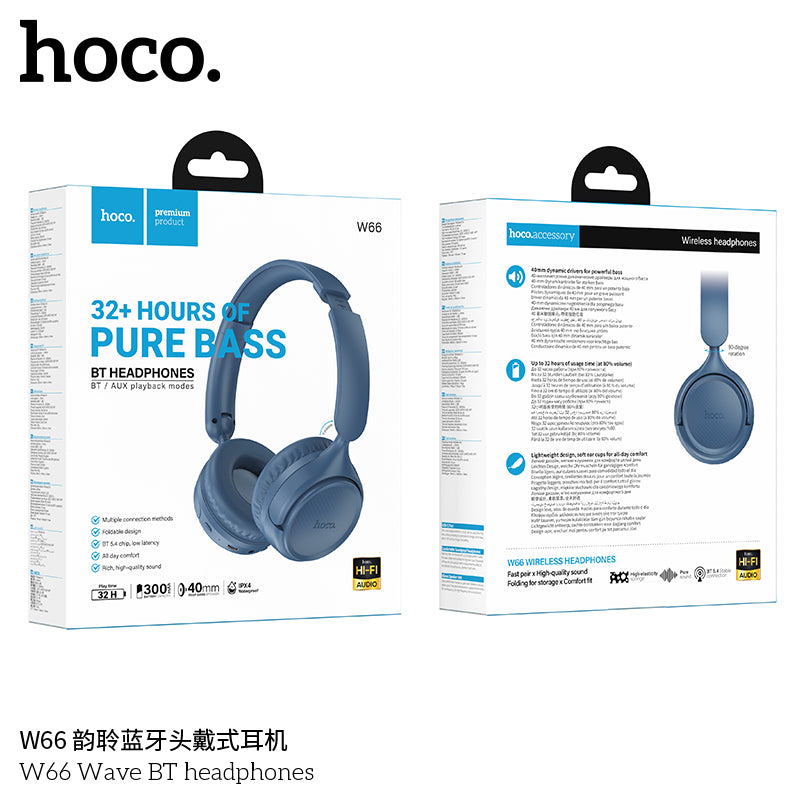 HD_SYNC:W66 Wave BT headphones