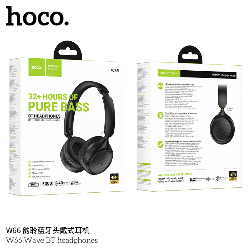 HD_SYNC:W66 Wave BT headphones